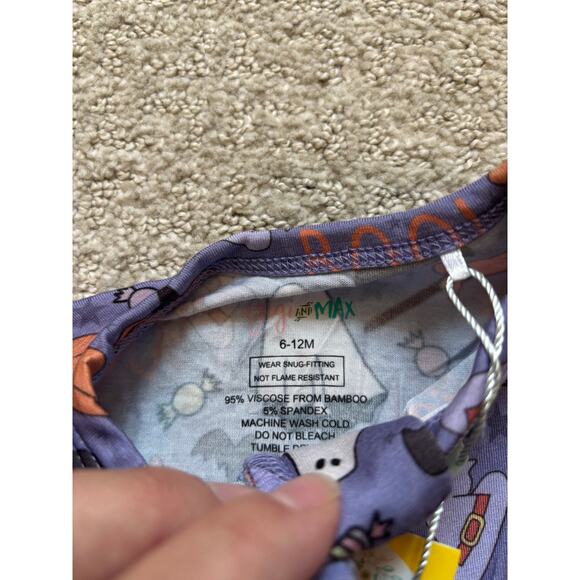 NWT Gigi & Max Bamboo Halloween Baby Sleeper - Picture 2 of 3